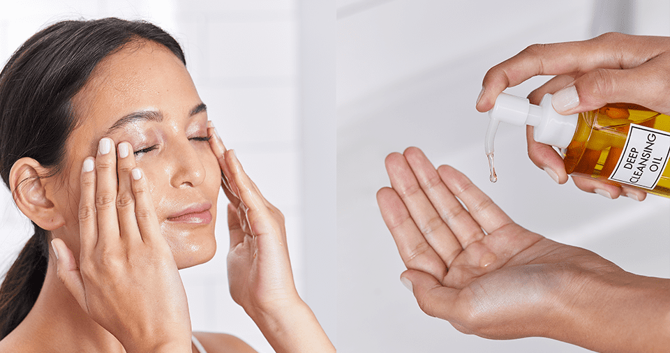 Deep Cleansing with Oil