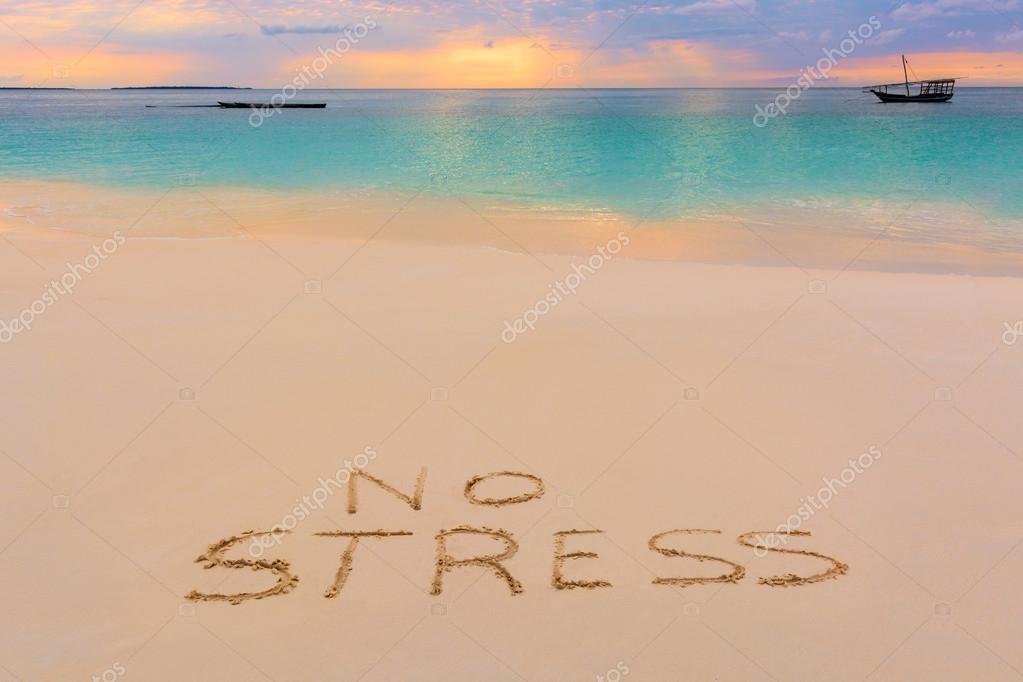 take no stress