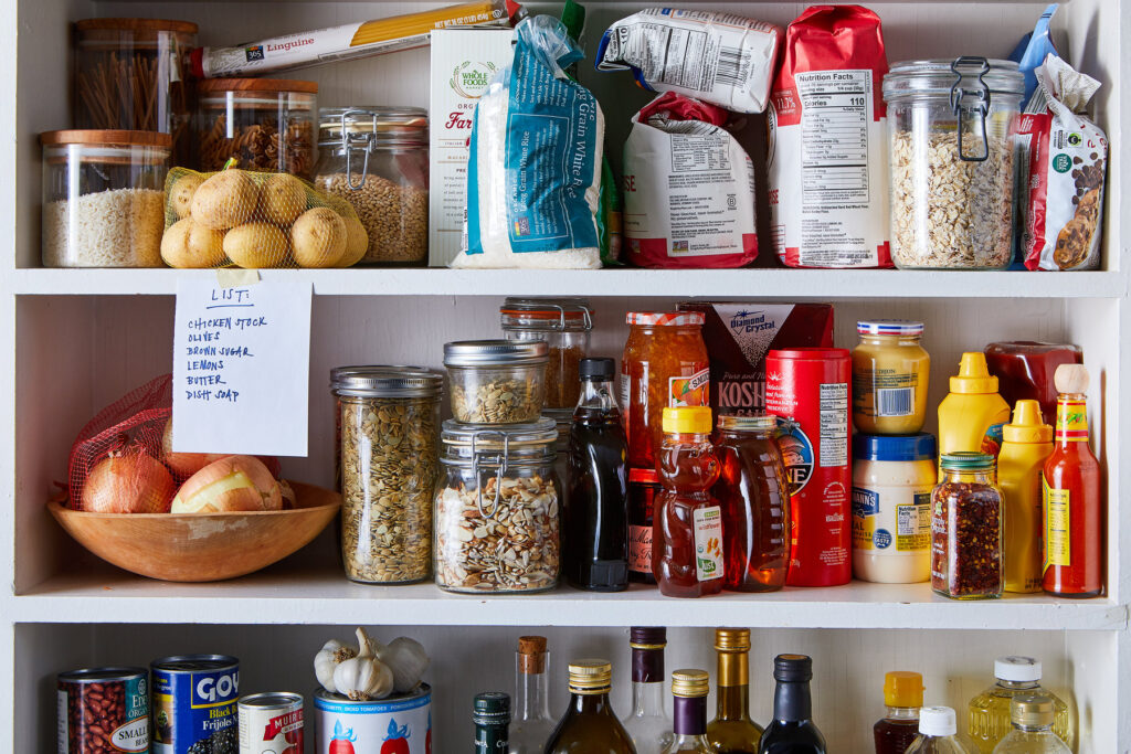 stocking up  the pantry