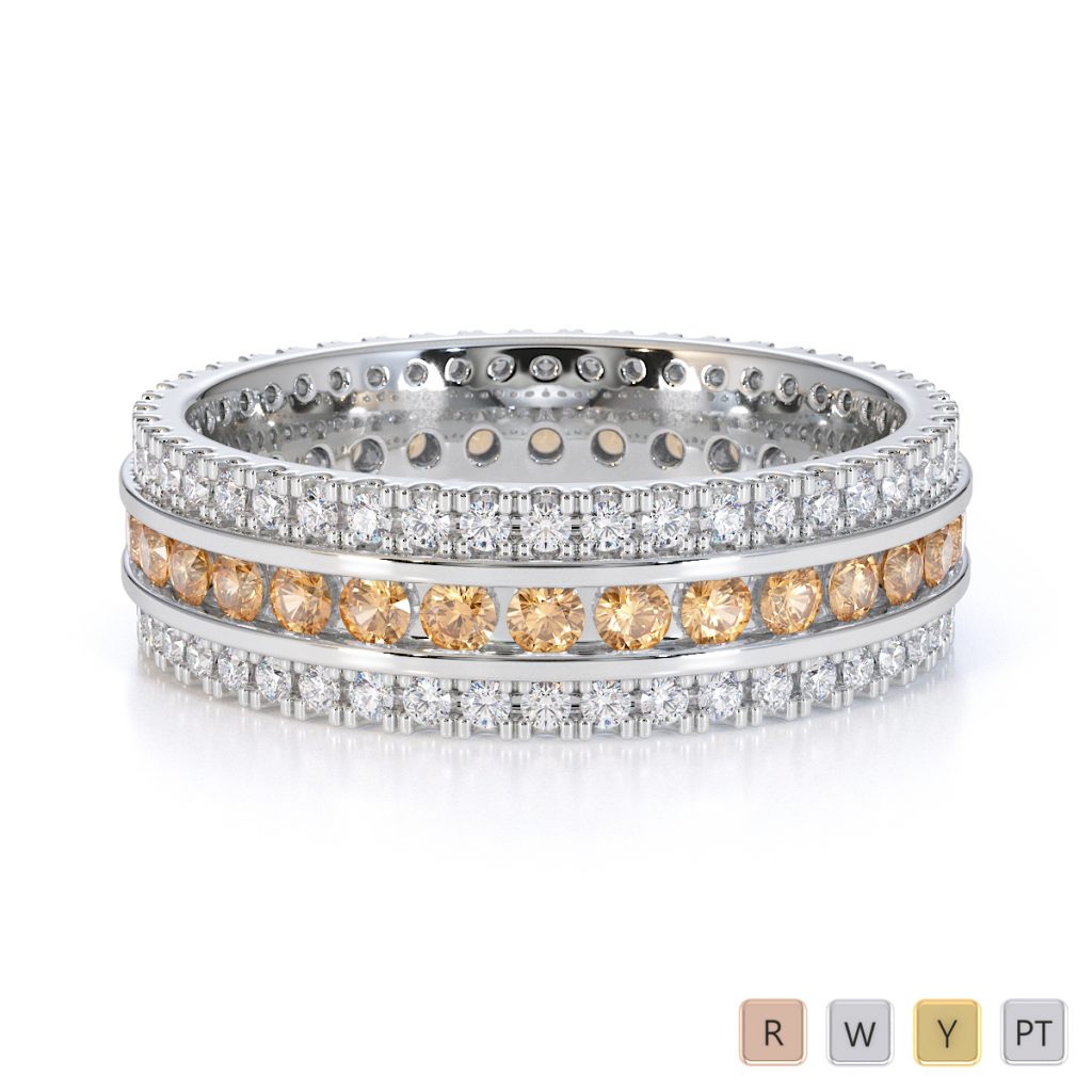 Diamond eternity rings