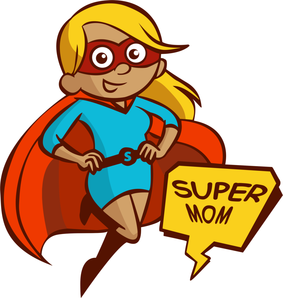 Super Mom made from iron