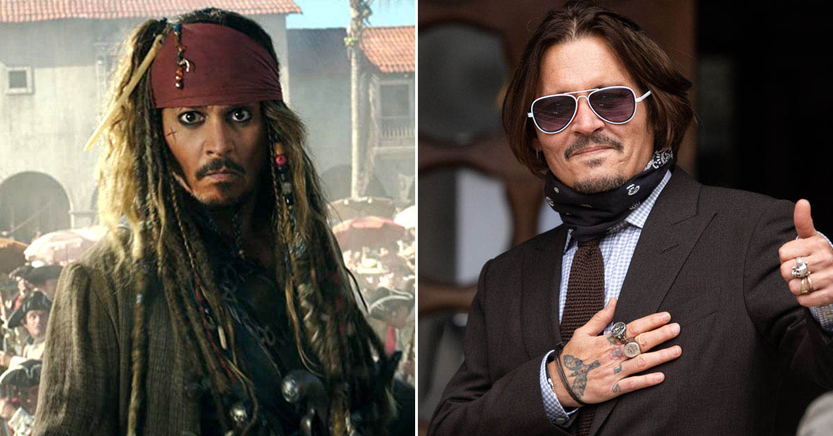 Johnny Depp - Star of Pirates of the Caribbean